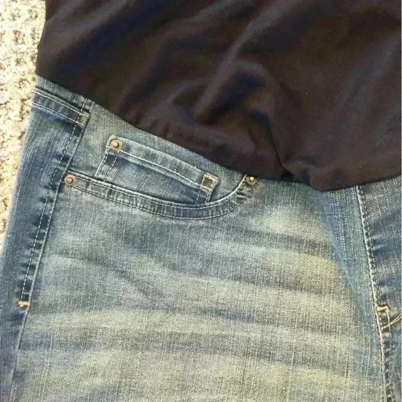 Levi Strauss Signature Gold Maternity Skinny Premium Panel Simply Stretch size L - Picture 6 of 16